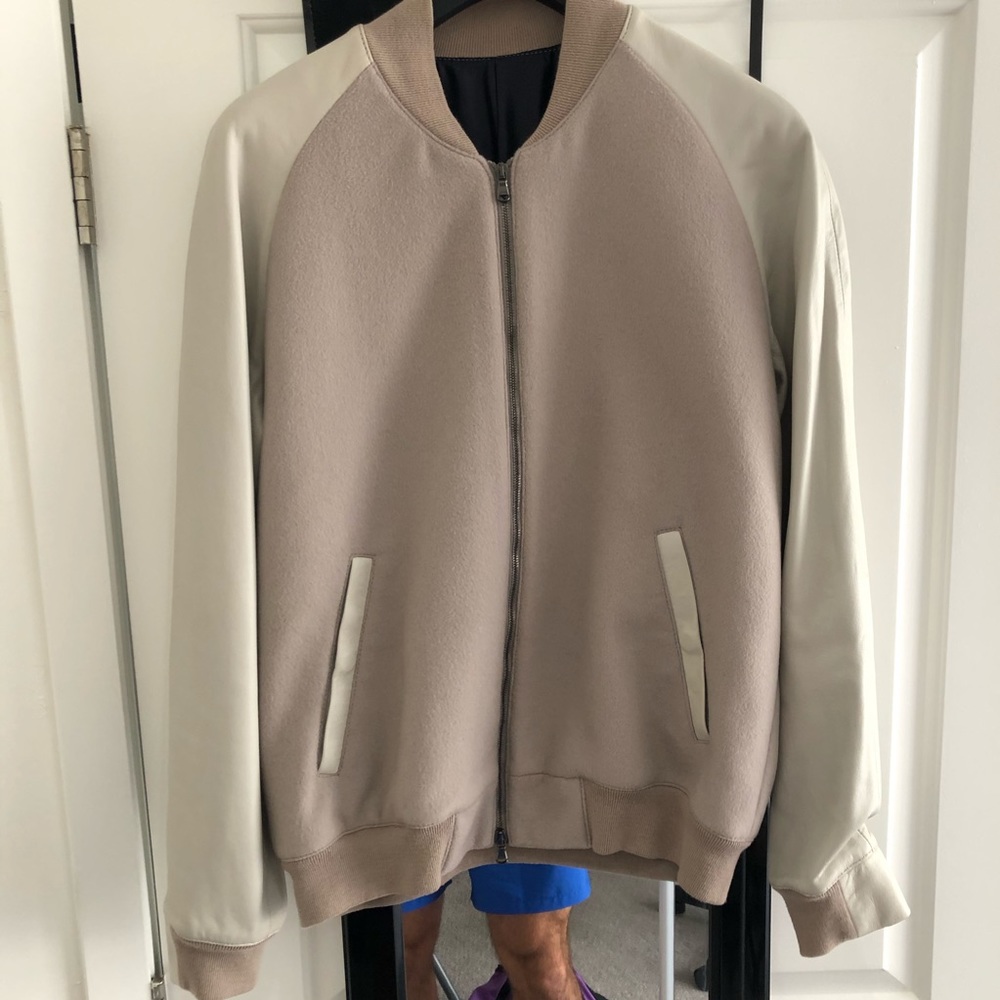 Leather/Wool Bomber Jacket Kith/Atrium - image 1